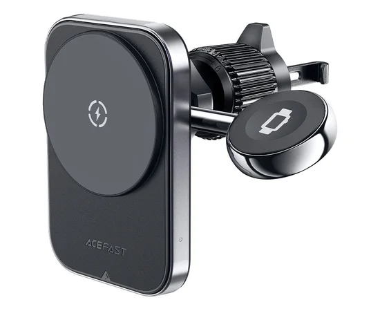 Автодержатель с БЗУ Acefast D18 2in1 in-car Black