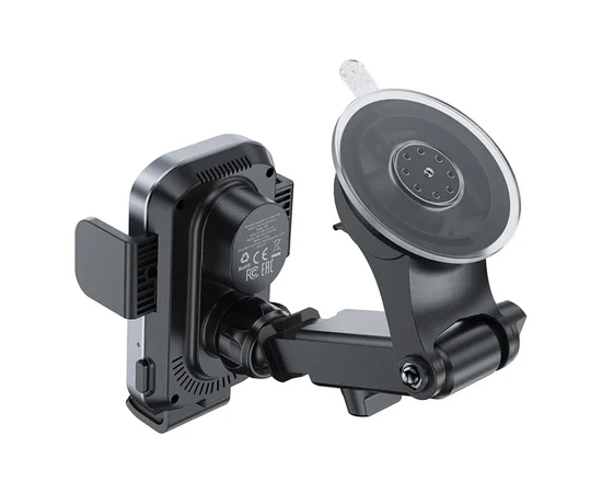 Автодержатель с БЗУ Acefast D53 with Electric Clamp for Dashboard Black