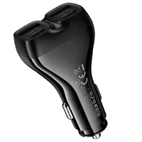 АЗУ Borofone BZ35 Leader PD15W+QC3.0 total 30W (2USB-A/2C) Black