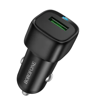 АЗУ Borofone BZ34 Cloud QC3.0 18W (1USB-A) Black