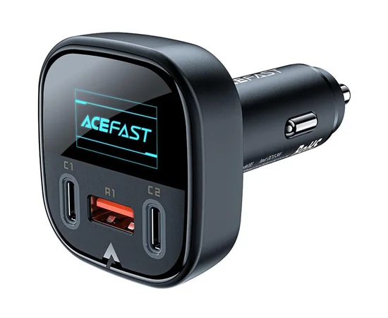 АЗУ Acefast B5 PD36W+QC4.0 total 101W (1USB-A/2C) Black