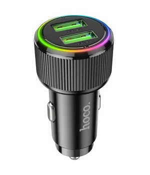 АЗУ Hoco NZ14 Guerrero QC3.0 18W 38W (2USB-A) Black