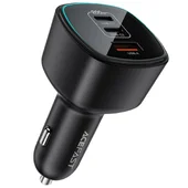 АЗУ Acefast B18 PD100W+QC3.0 200W (1USB-A/2C) Black