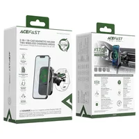 Автодержатель с БЗУ Acefast D18 2in1 in-car Black
