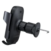 Автотримач із БЗУ Baseus Milky Way Pro Wireless Charging Electric Car Mount 15W (C40357000111-0) Cluster Black