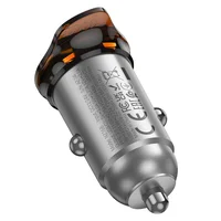 АЗУ Hoco NZ16B Rigorous PD45W (2USB-C) Metal grey