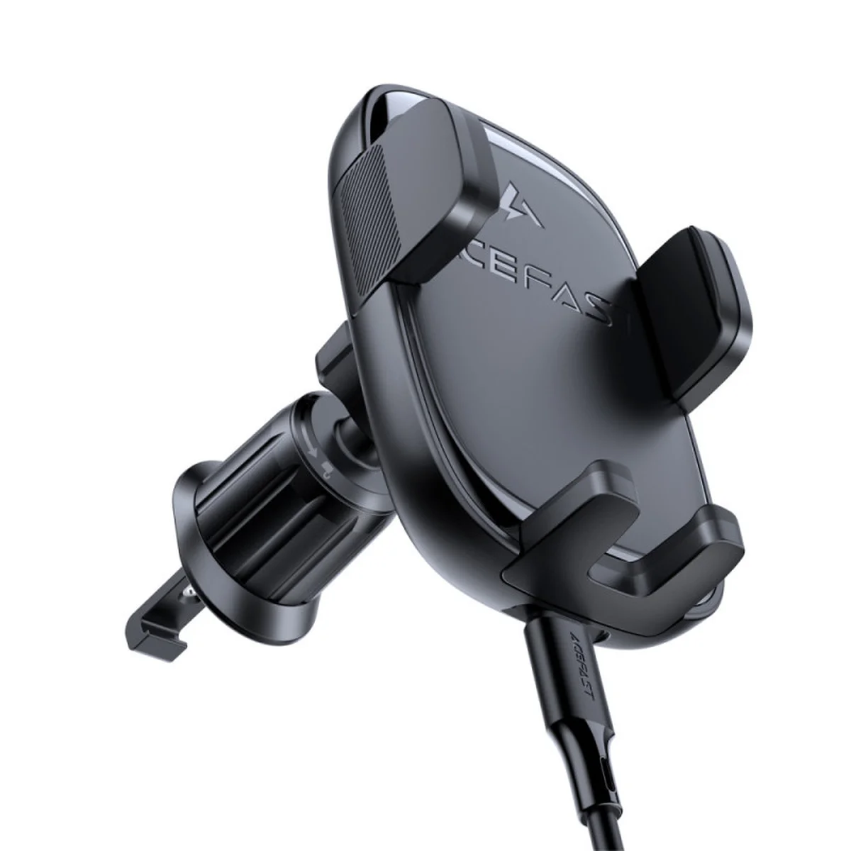 Автотримач із БЗУ Acefast D48 Air Vent Black
