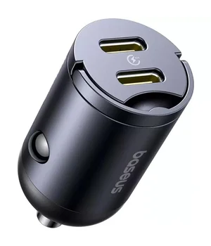 АЗУ Baseus Tiny Star Mini 30W (2USB-C) (C00035001121) Black
