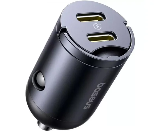 АЗУ Baseus Tiny Star Mini 30W (2USB-C) (C00035001121) Black