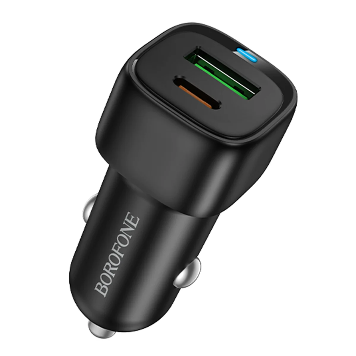 АЗУ Borofone BZ34B Cloud PD20W+QC3.0 total 38W (1USB-A/1C) Black