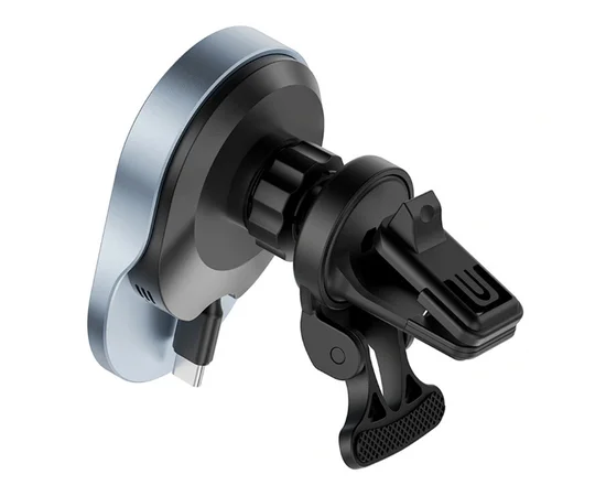 Автоутримувач із БЗУ WIWU CH-315 Gray