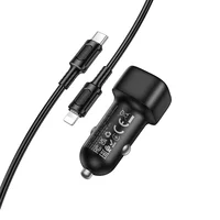 АЗУ Borofone BZ34A Cloud PD20W (1USB-C) + кабель Type-C to Lightning Black