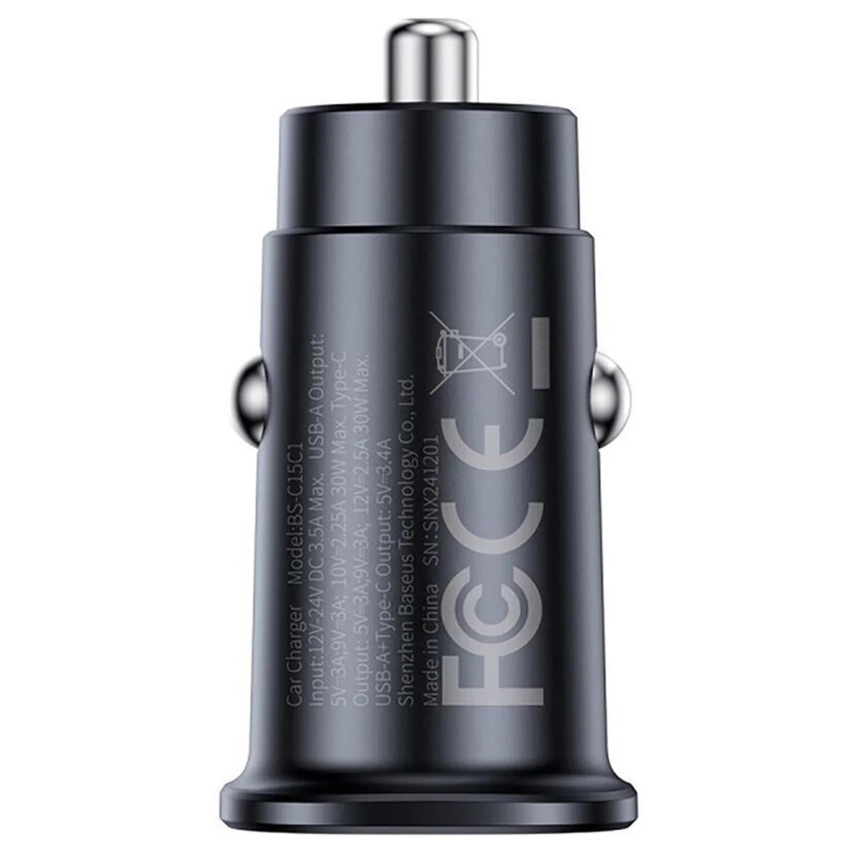 АЗУ Baseus GoTrip DP1 PD30W (2USB-C) (C00072300123) Cosmic Black