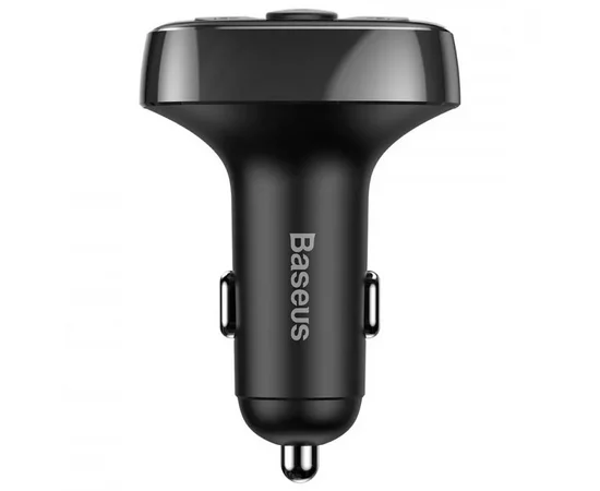 АЗУ FM модулятор Baseus S-09A 10W (2USB-A) (CCMT) Black