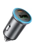 АЗУ Acefast B15 PD20W+QC3.0 65W (1USB-A/1C) Gray