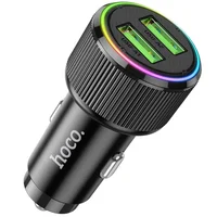 АЗУ Hoco NZ14 Guerrero QC3.0 18W total 38W (2USB-A) Black