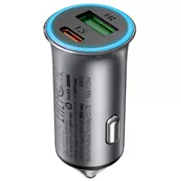 АЗУ Acefast B16 PD65W+QC3.0 95W (1USB-A/1C) Gray