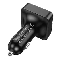 АЗУ FM модулятор Borofone BC60 Hero 35W (2USB-A/1C) Black