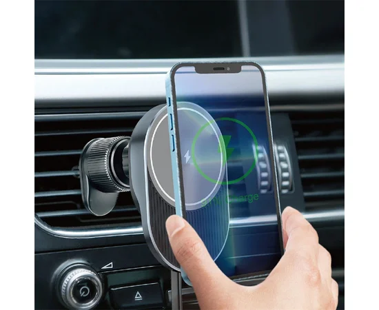 Автоутримувач із БЗУ WIWU CH-315 Gray