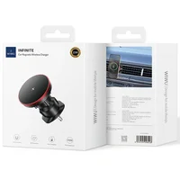 Автотримач із БЗУ WIWU CH-316 Black