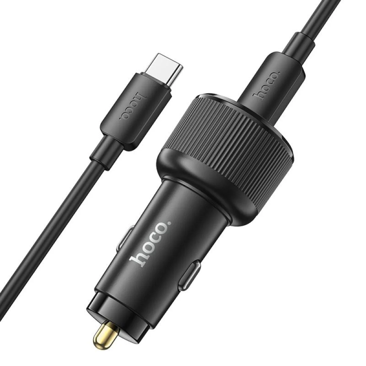 АЗУ Hoco NZ17 High Power 45W (1USB-A/2C) + кабель Type-C to Type-C Black