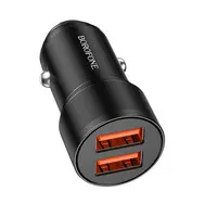 АЗУ Borofone BZ19 Wishdom (2USB-A) Black