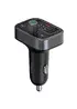 АЗУ FM модулятор Baseus S-09 Pro Series 18W (2USB-A/1C) (C10762200113) Cluster Black