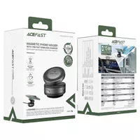 Автотримач із БЗУ Acefast E29 Magnetic Wireless Charging Auto Fix 15W Metal gray