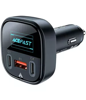 АЗУ Acefast B5 PD36W+QC4.0 total 101W (1USB-A/2C) Black