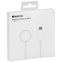 БЗУ Magnetic Fast Charger to USB-C Cable for Apple Watch (AAA+) (box) White