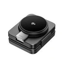 БЗУ WIWU Wi-W028 QI2 3 in 1 wireless charger Black