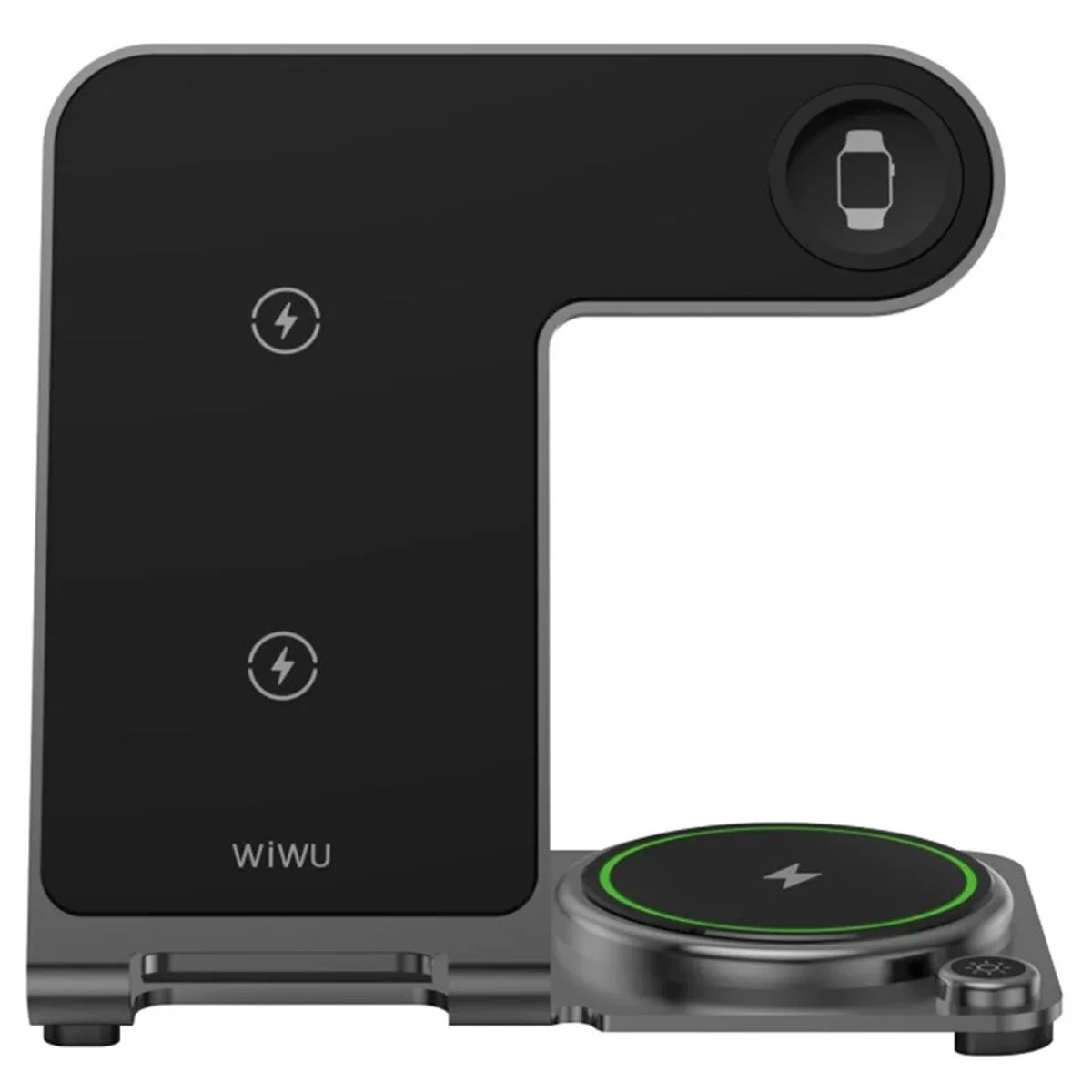БЗУ WIWU Wi-W005 3 in 1 Wireless Charger Black