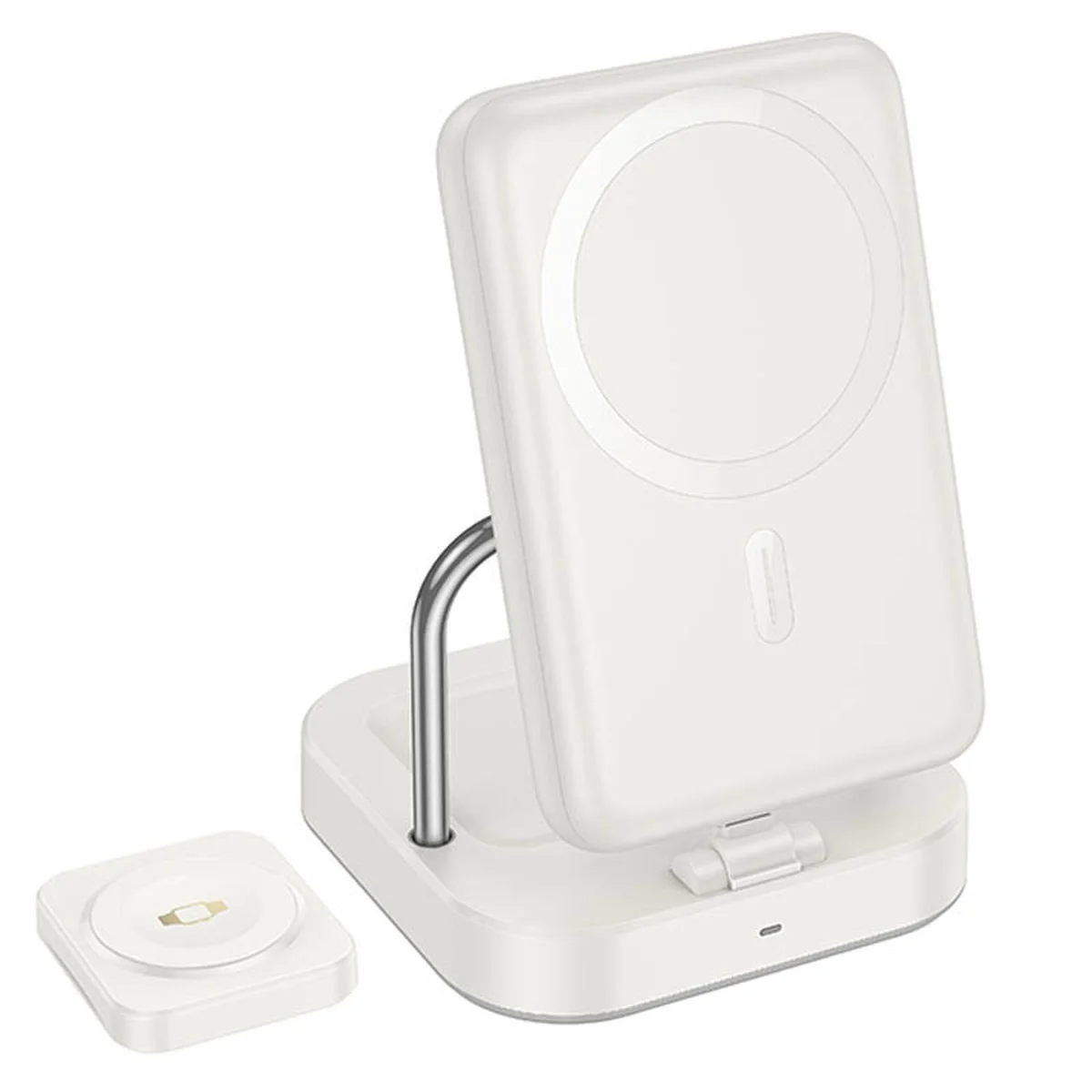 БЗУ Hoco CQ16 Astute 4in1 + Power Bank PD20W 10000 mAh Milky White