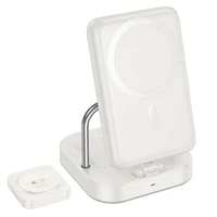 БЗУ Hoco CQ16 Astute 4in1 + Power Bank PD20W 10000 mAh Milky White