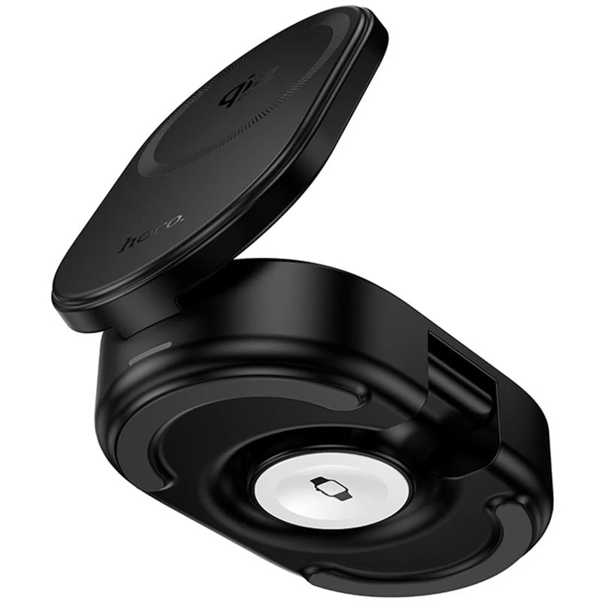 БЗУ Hoco CQ23 Pole Qi2.2 3-in-1 Black