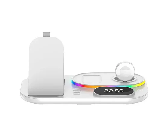 БЗУ + часы A06 4in1 White