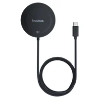 БЗУ Baseus Simple Mini4 Magnetic Wireless Charging Stand 15W (P10273300121-02) Cosmic Black