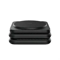 БЗУ WIWU Wi-W035 Mag Go 3 in 1 Wireless Charger Black
