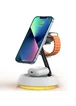 БЗУ WIWU Wi-W002 3 in 1 wireless charger White