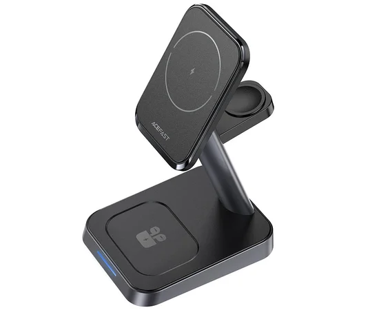 БЗУ Acefast E3 desktop 3-in-1 Black