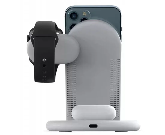 БЗУ WIWU Power Air 3 in 1 wireless charger White