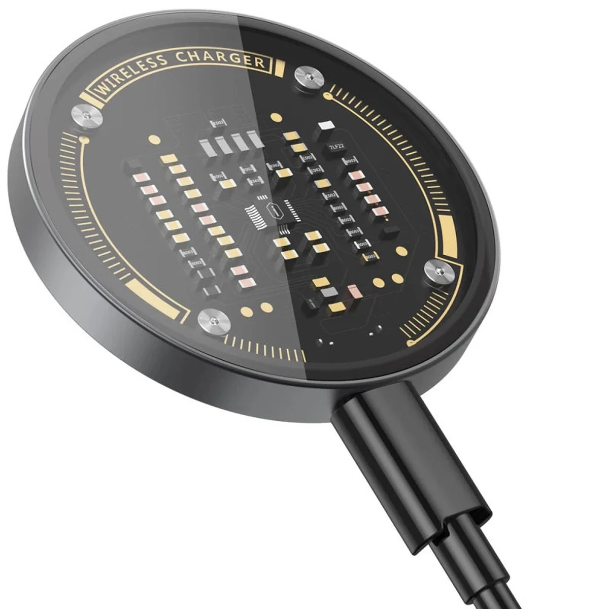 БЗУ WIWU Wi-W008 15W wireless charger Grey