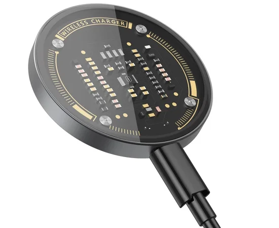 БЗУ WIWU Wi-W008 15W wireless charger Grey