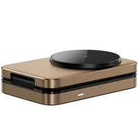 БЗУ WIWU Wi-W038 Triple 3 in 1 wireless charger Gold