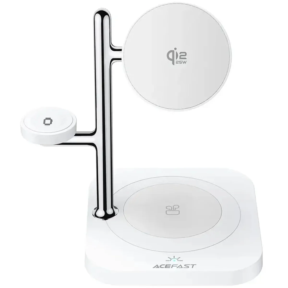 БЗУ Acefast E39 desktop 4in1 Qi2 32.5W White
