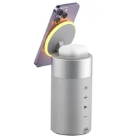 БЗУ WIWU Wi-W022 3 in 1 Wireless Charger+Bluetooth Speaker White