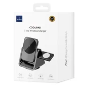 БЗУ WIWU Wi-W018 3 in 1 Wireless Charger Grey