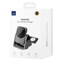 БЗУ WIWU Wi-W018 3 in 1 wireless charger Grey