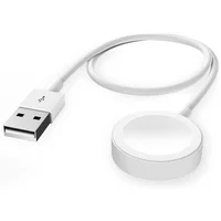 БЗУ Magnetic Fast Charger to USB-A Cable for Apple Watch (AAA) (box) White