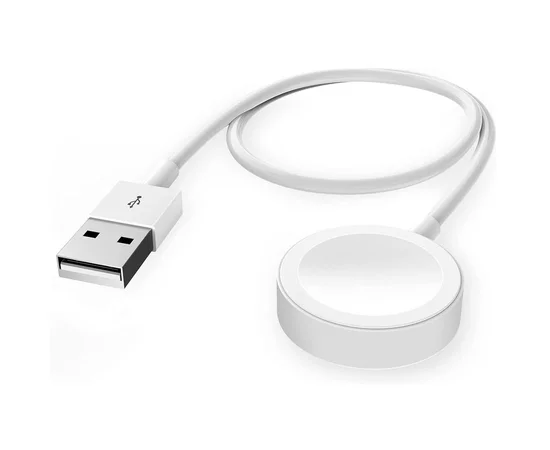 БЗУ Magnetic Fast Charger для USB-A Cable для Apple Watch (AAA) (box) White